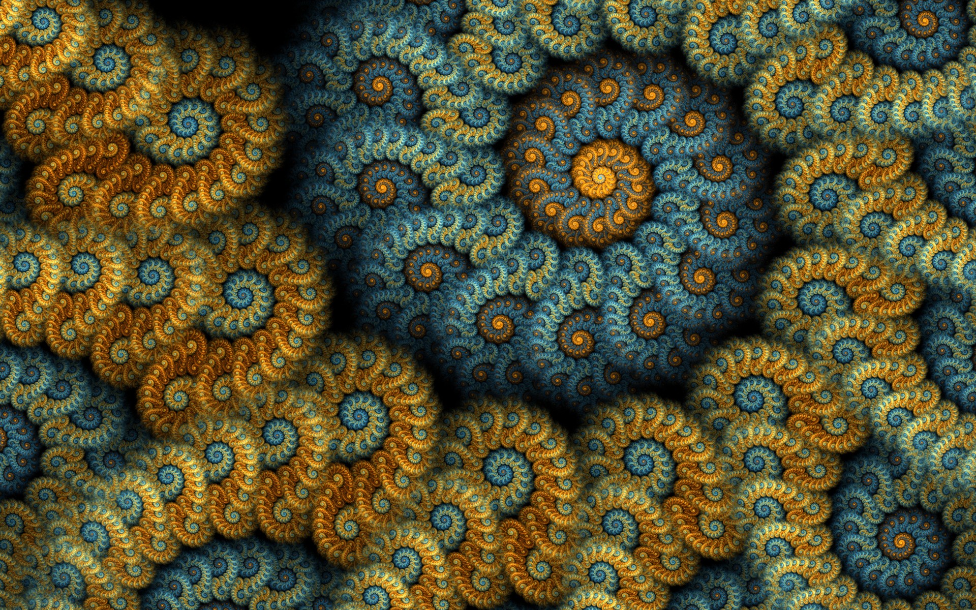 Stunning Fractal - Fractal Spiral - HD Wallpaper 