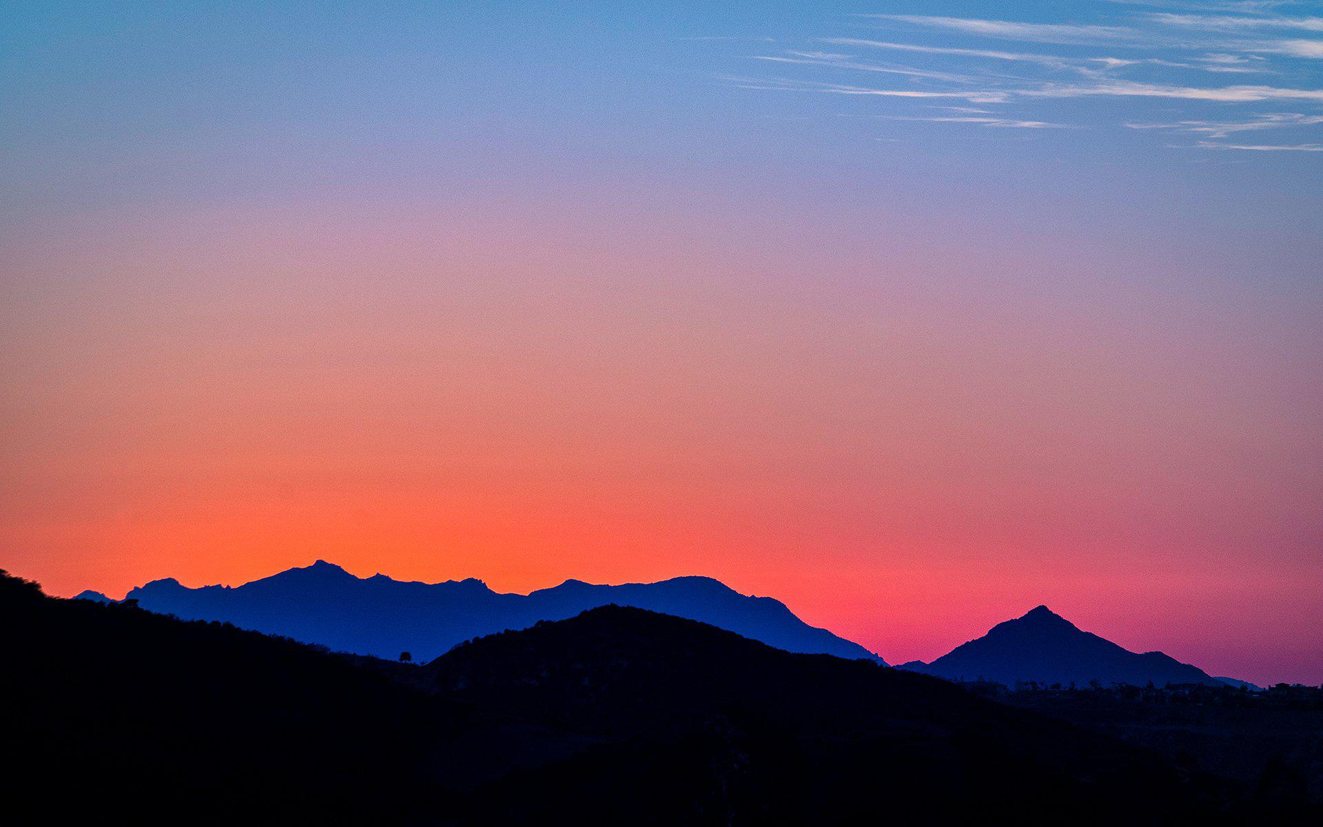 Hd Topanga Gradient Widescreen Resolutions Wallpaper - Afterglow - HD Wallpaper 