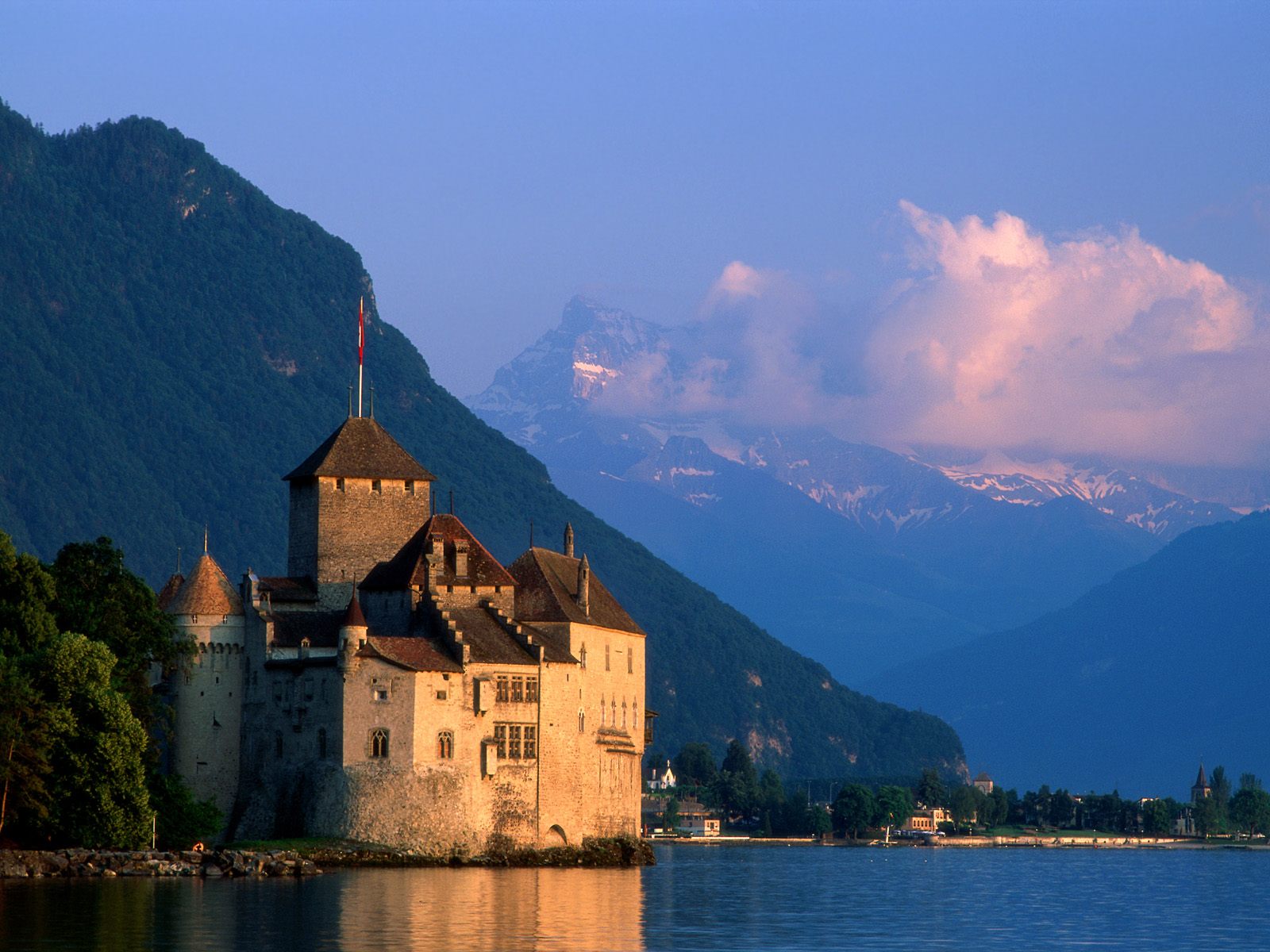 Château De Chillon - HD Wallpaper 