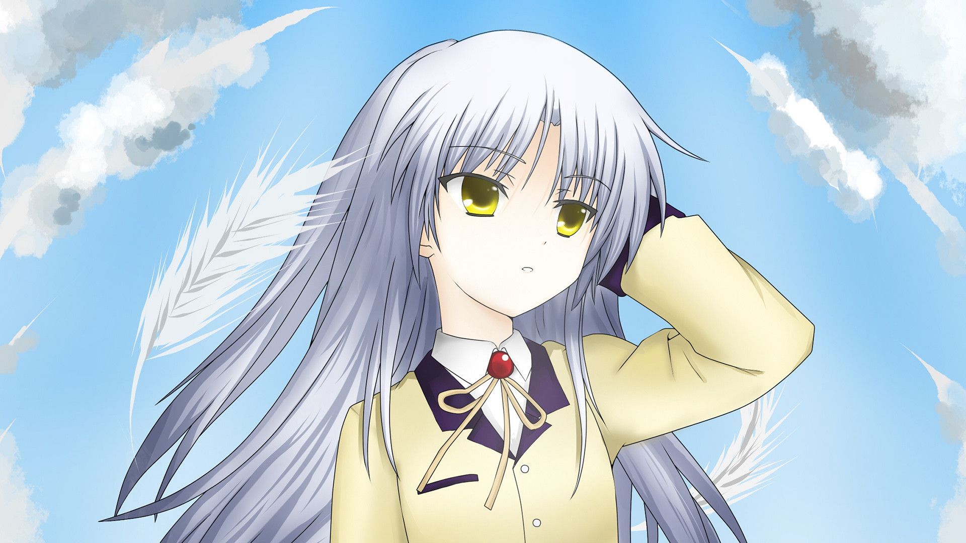 Angel Beats - Kanade Tachibana - HD Wallpaper 