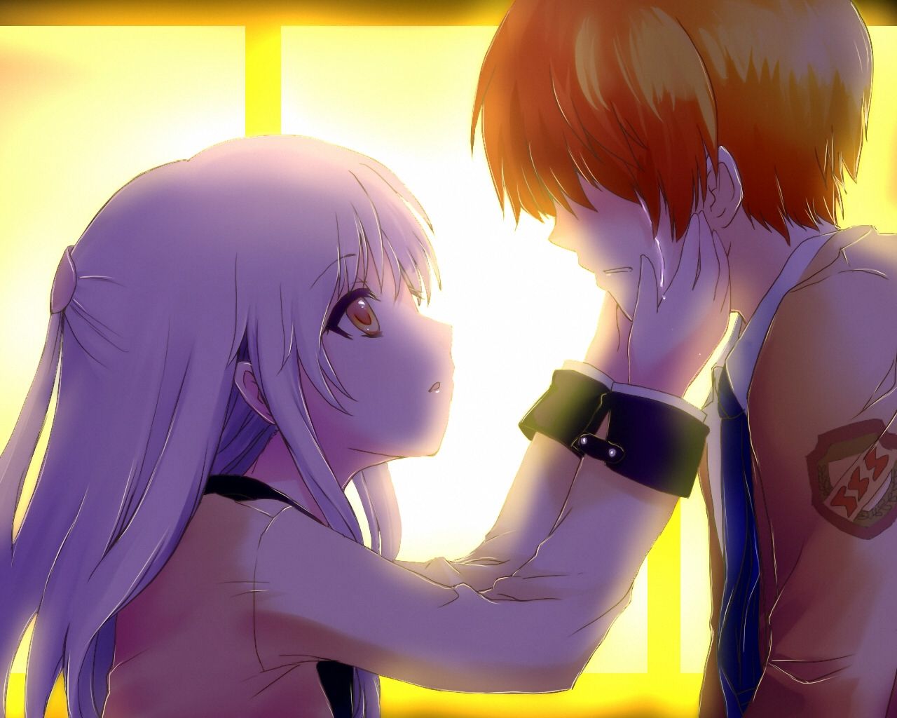 Angel Beats Kanade X Otonashi - HD Wallpaper 