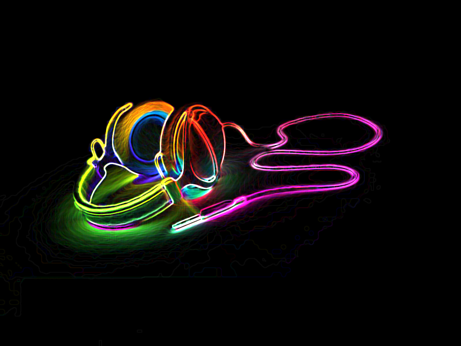 Neon Color Cool Musical - HD Wallpaper 