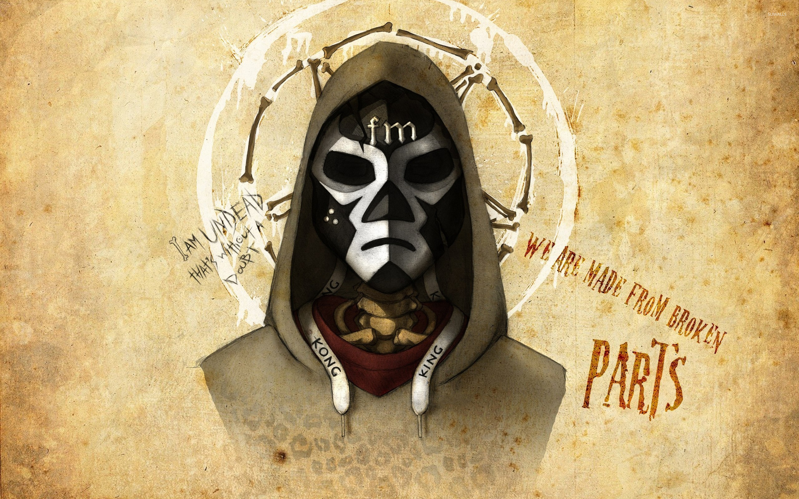 Hollywood Undead Notes From The Underground Masks - HD Wallpaper 