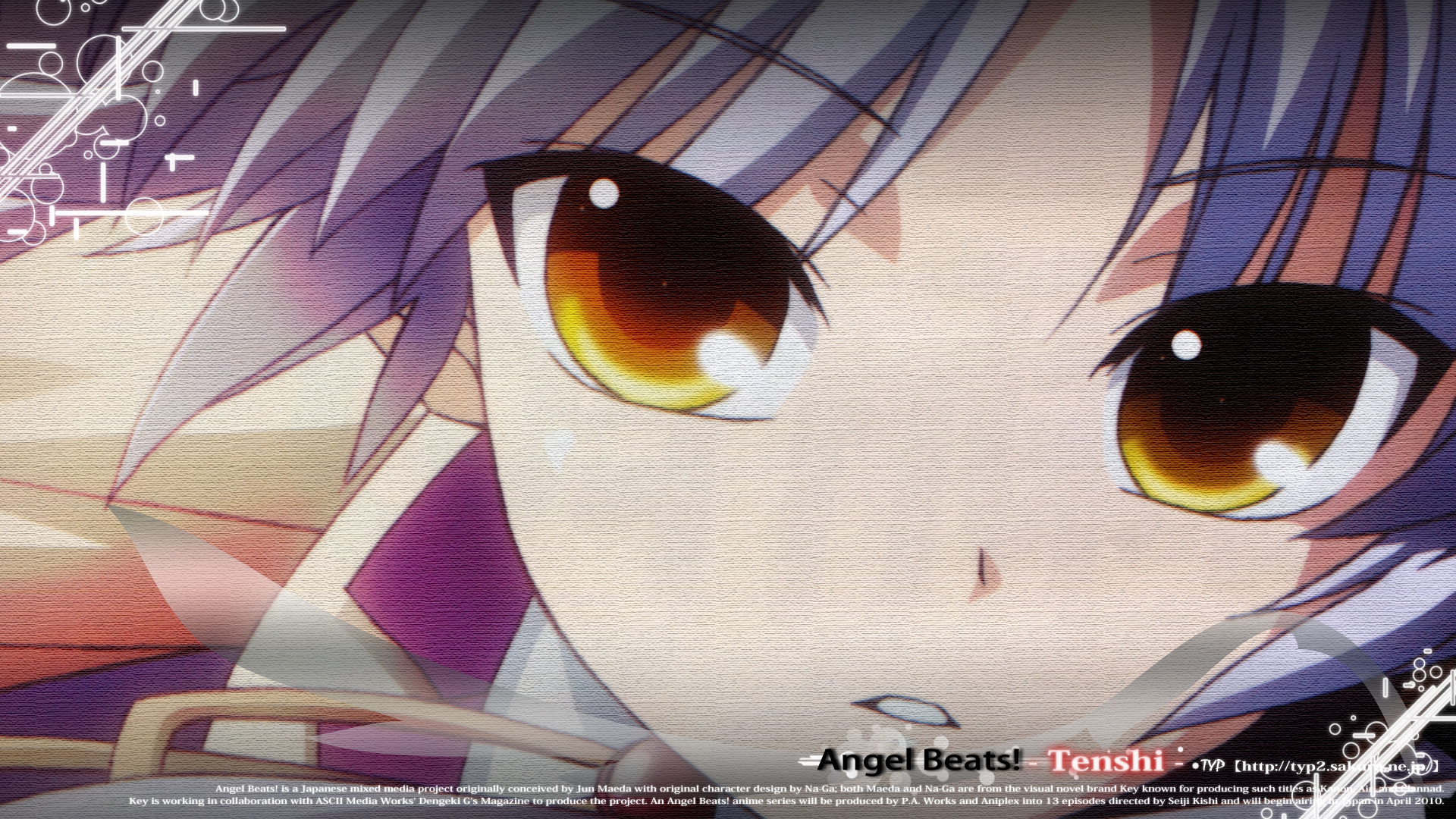 Angel Beats Kanade - HD Wallpaper 