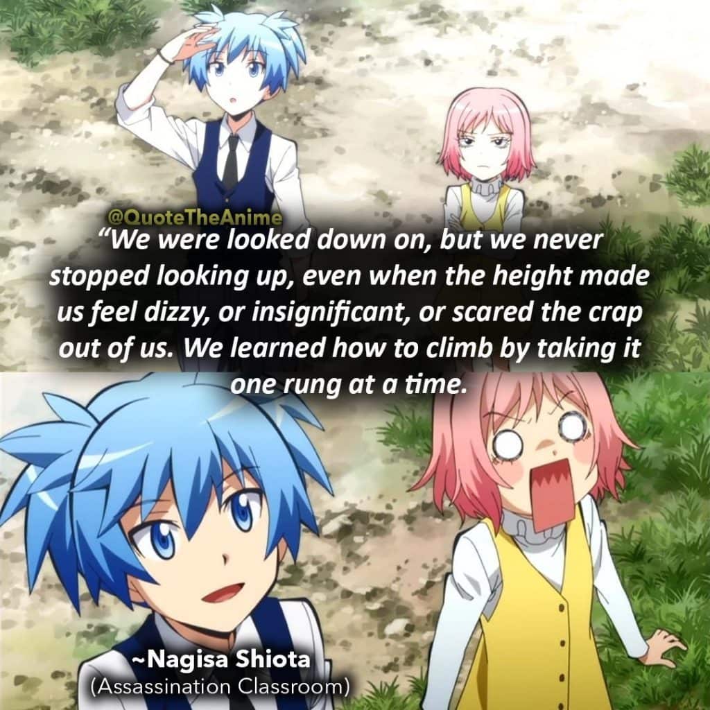Assassination Classroom Quotes We Were Looked Down - Anime Kid Looking Up - HD Wallpaper 