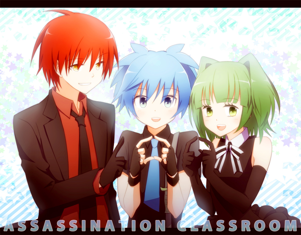 Assassination Classroom Nagisa X Kayano X Karma - HD Wallpaper 
