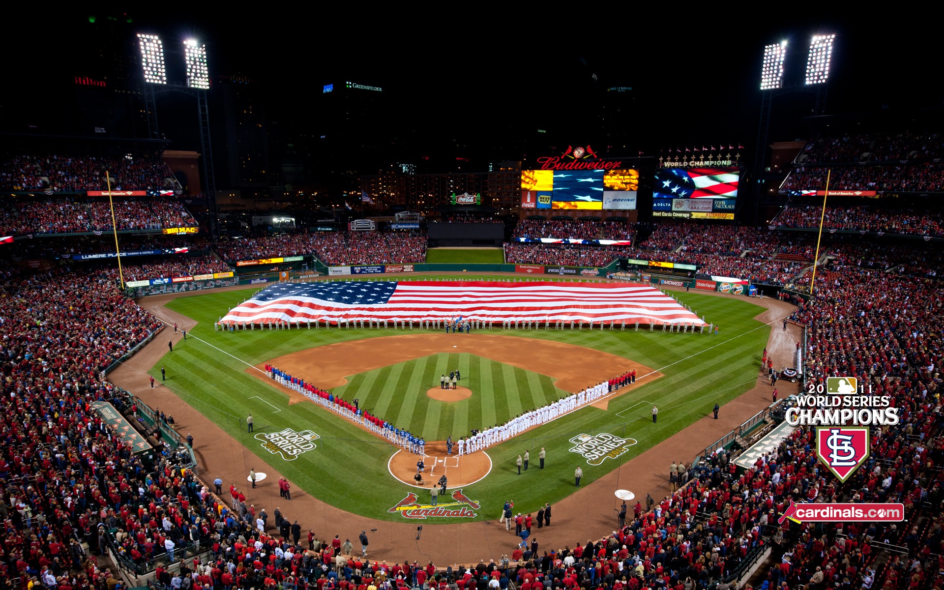 St Louis Cardinals Hd Wallpaper - 2011 World Series - HD Wallpaper 