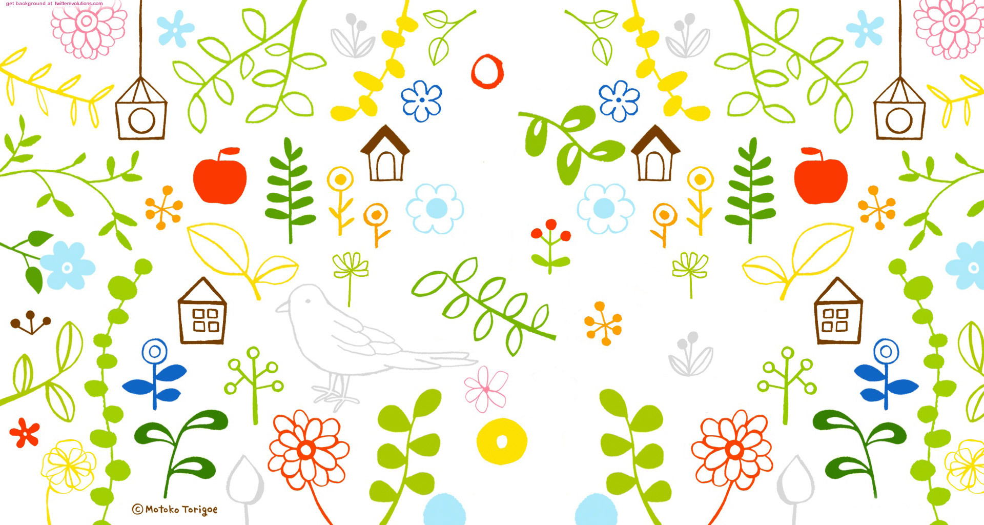 Cute Wallpapers For Twitter Px, - Papel De Parede Infantil Natureza - HD Wallpaper 