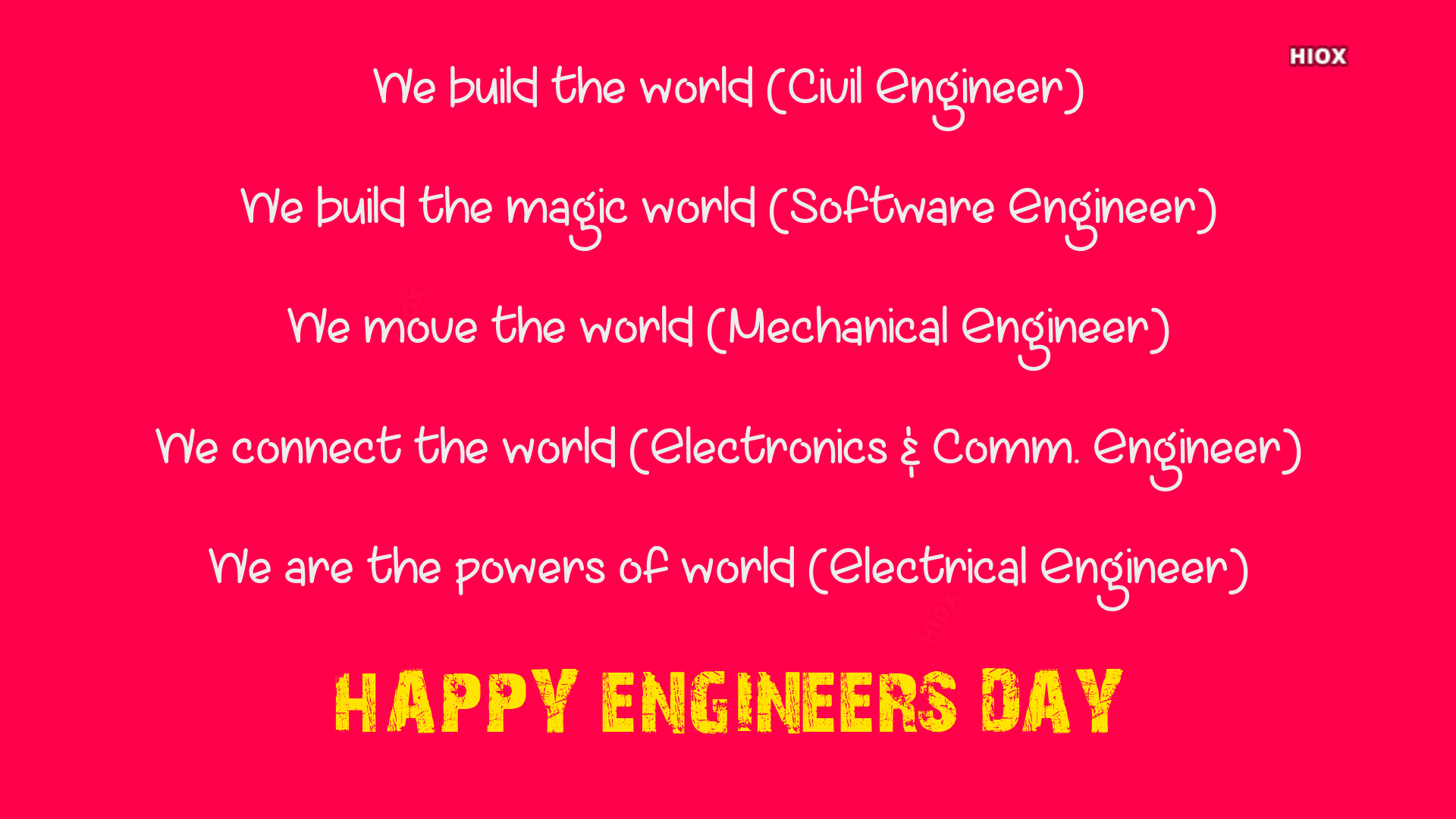 Happy Engineers Day India And Hioxwe Build The World - 2011 - 1920x1080 Wallpaper Happy Engineers Day India And Hioxwe Build The World - 2011 - 1920x1080 Wallpaper