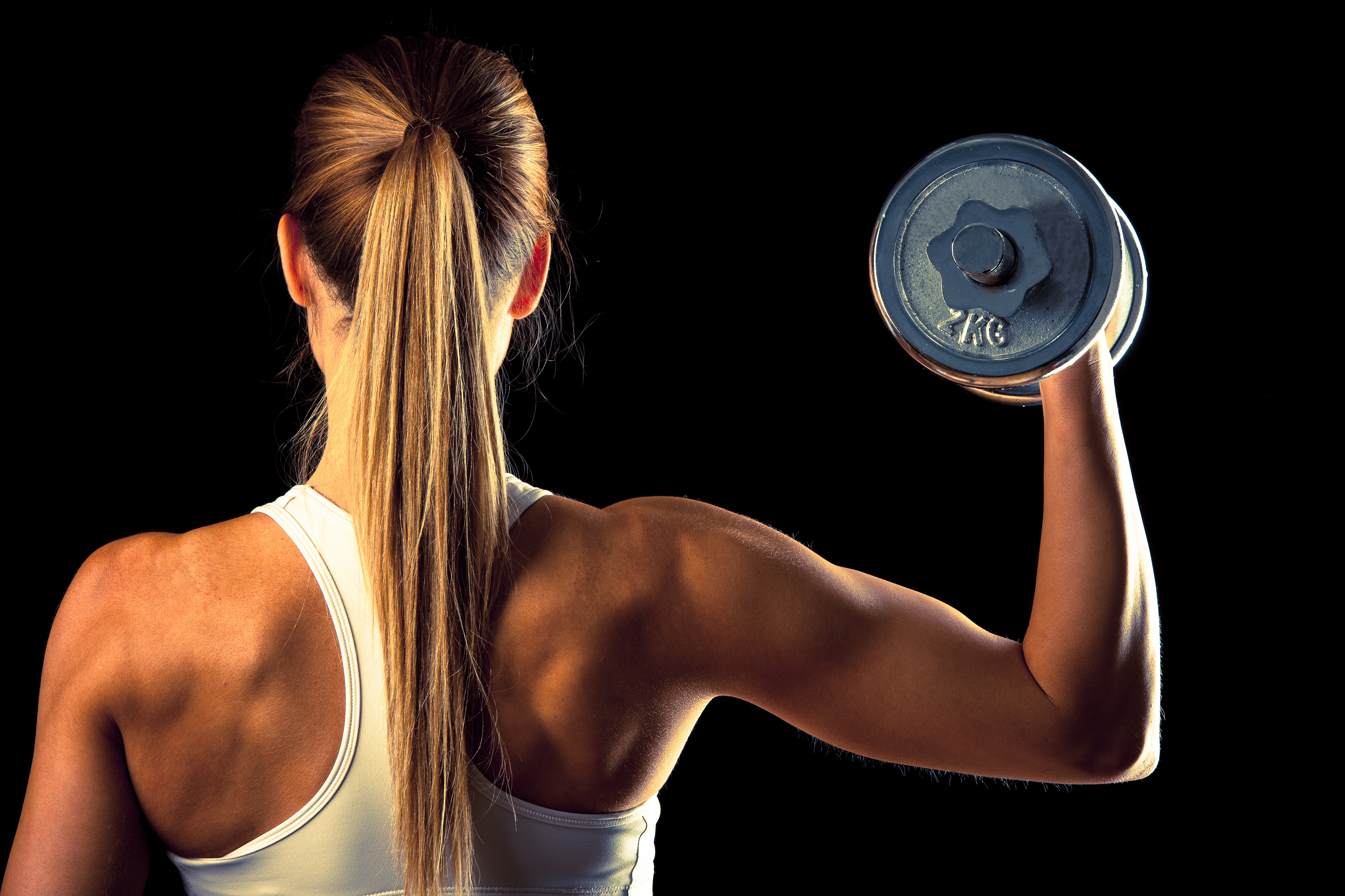 Woman Working Out Back - HD Wallpaper 