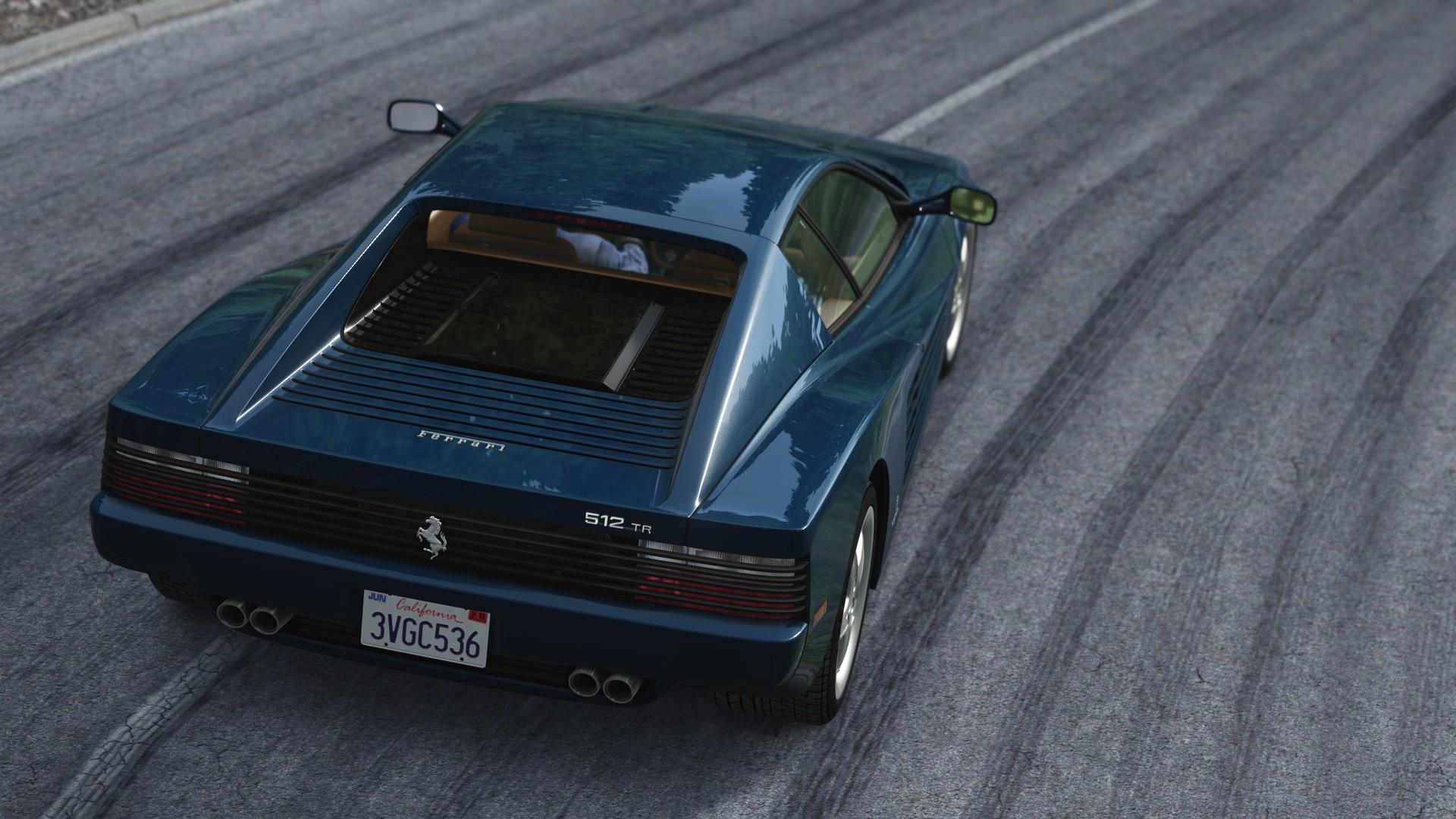 Ferrari Testarossa - HD Wallpaper 