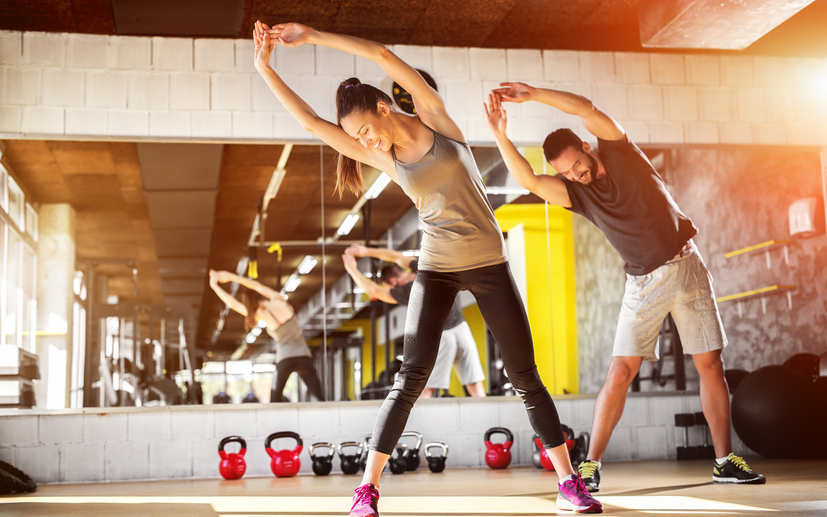 Fitness, Gym, Exercise, Slimming Concepts, Fitness - Fondos De Pantalla De Aerobics - HD Wallpaper 