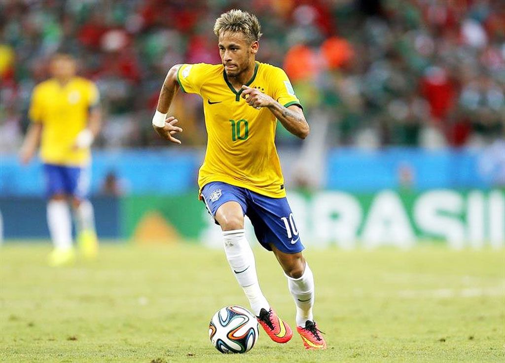 Neymar Jr Brazil 2014 World Cup - HD Wallpaper 