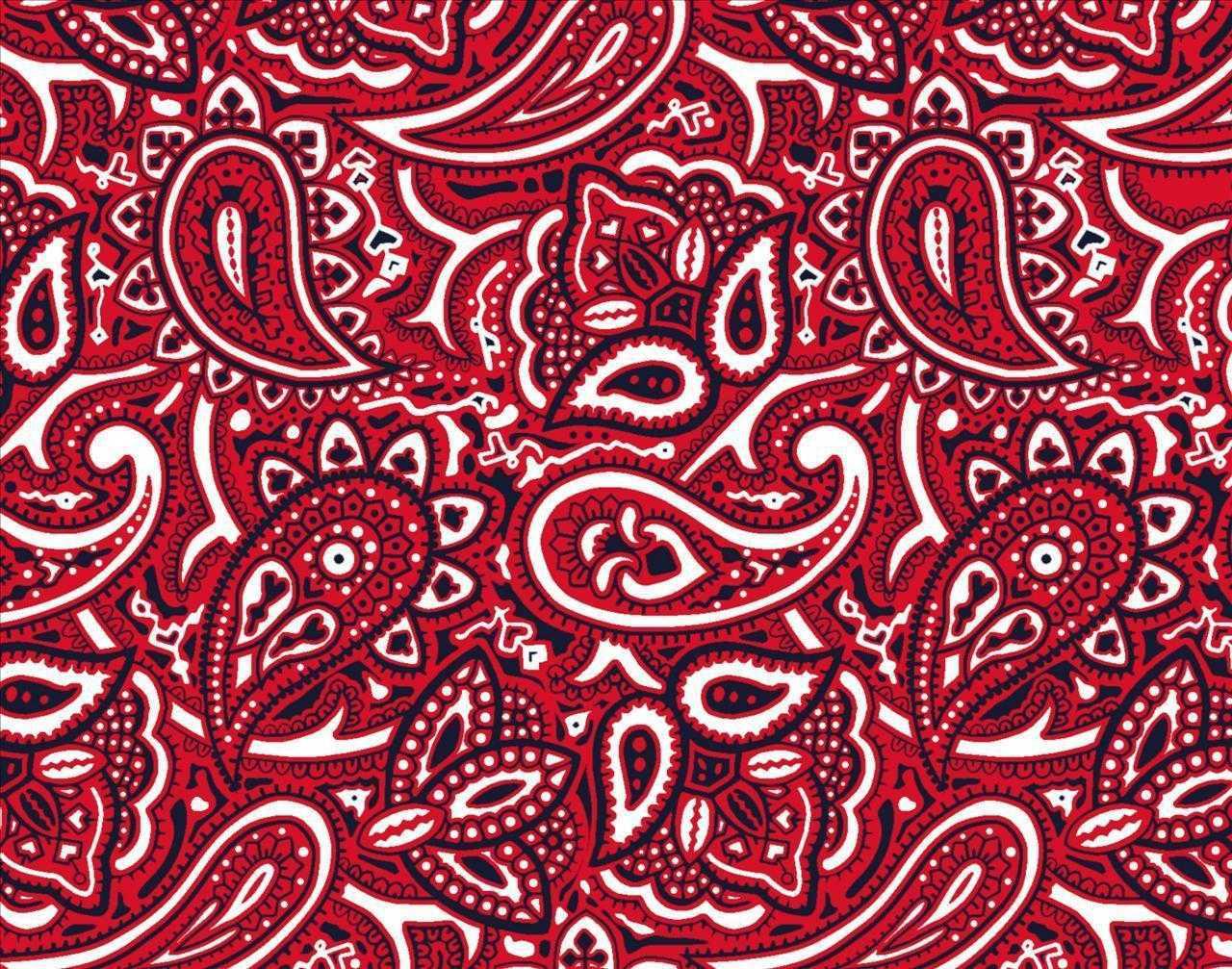 Pin By Wallpaper Oasis On Pattern And Texture Iphone - Red Bandana Wallpaper Hd - HD Wallpaper 