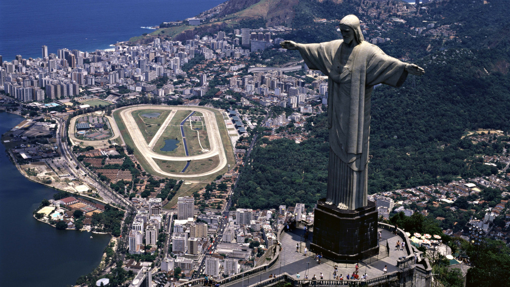 Christ The Redeemer, Rio De Janeiro, Brazil Hd Wallpaper - Christ The Redeemer Hd - HD Wallpaper 