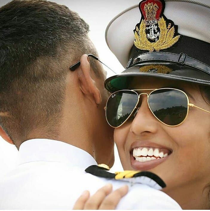 Indian Air Force Couple - HD Wallpaper 