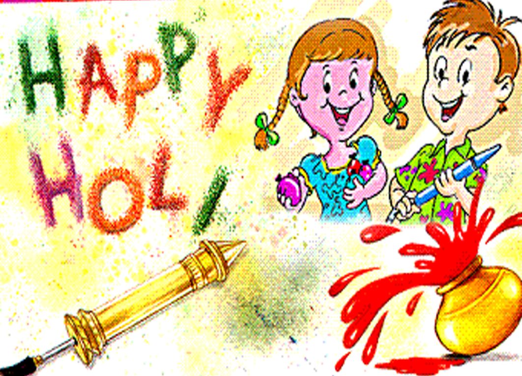 Pichkari Happy Holi Child Images - HD Wallpaper 