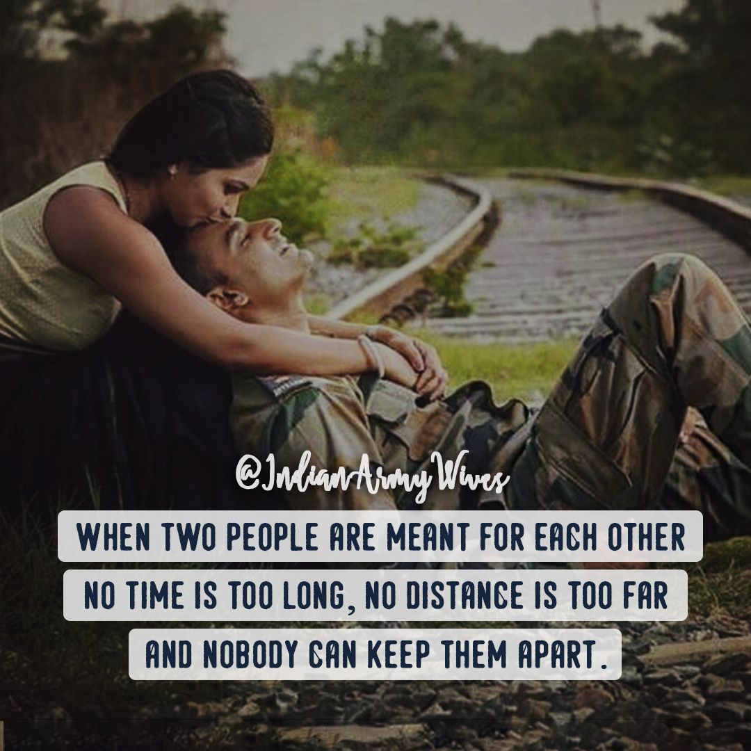 17 Best Quotes For Indian Army Girlfriend - Army Man Love Quotes - HD Wallpaper 