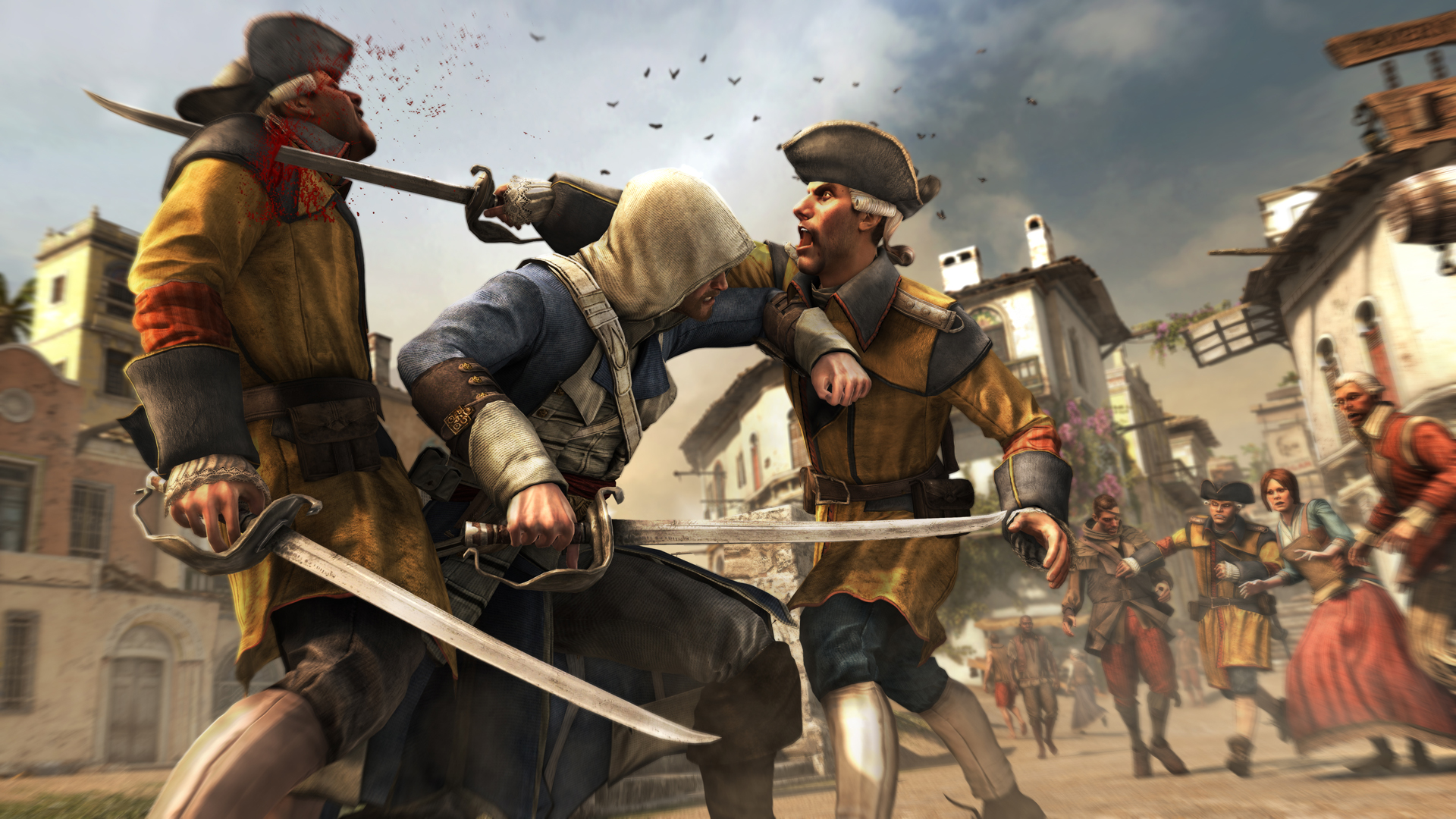 Assassin's Creed Black Flag Pirates - HD Wallpaper 