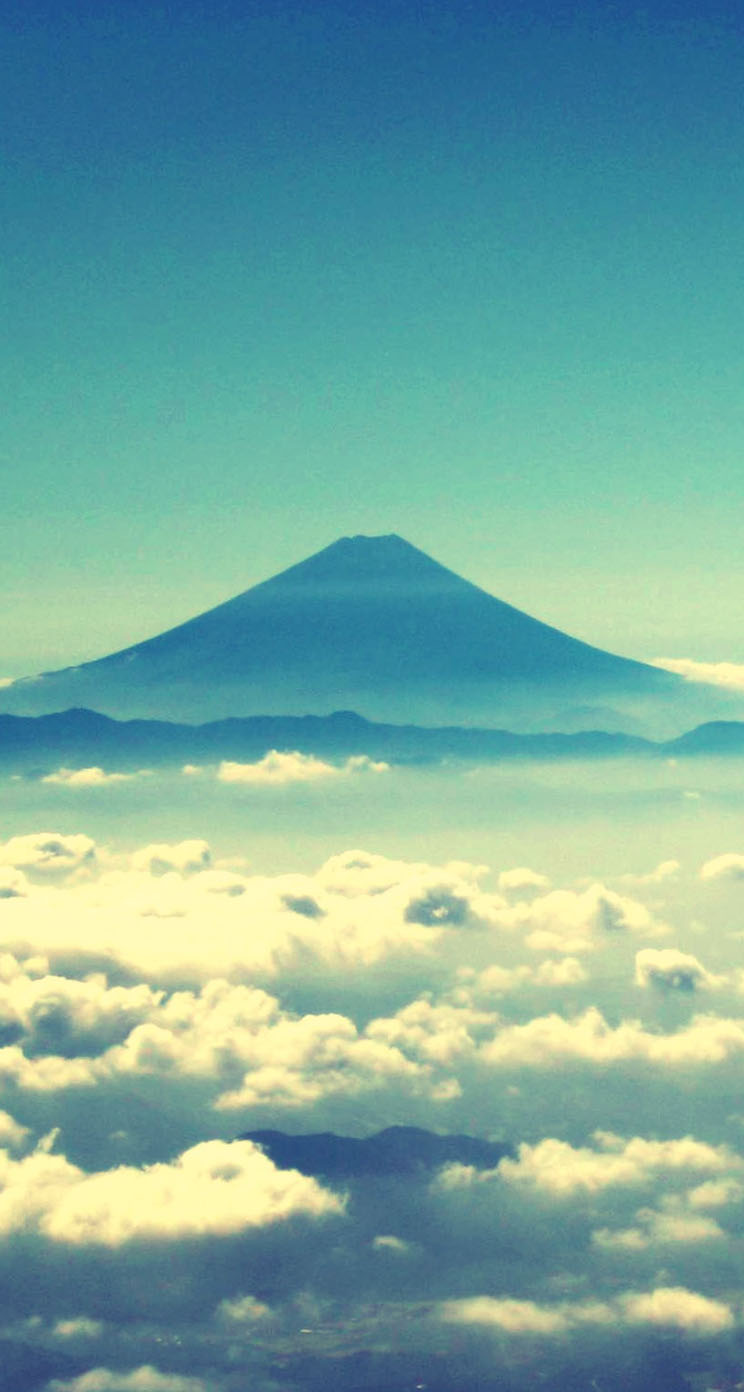 Foji Wallpaper - Mt Fuji Iphone Wallpaper Hd - HD Wallpaper 