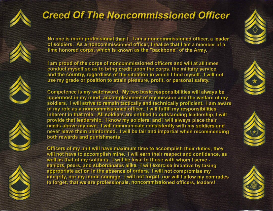 Nco Creed Wallpaper - Commemorative Plaque - HD Wallpaper 