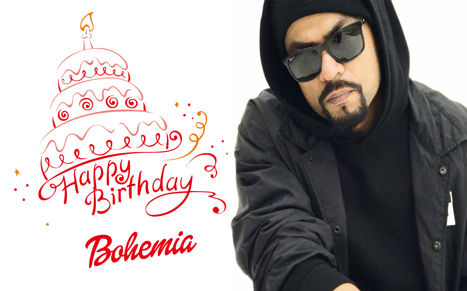 Bohemia Png Free Image Download - Happy Birthday Musharraf Cake - HD Wallpaper 