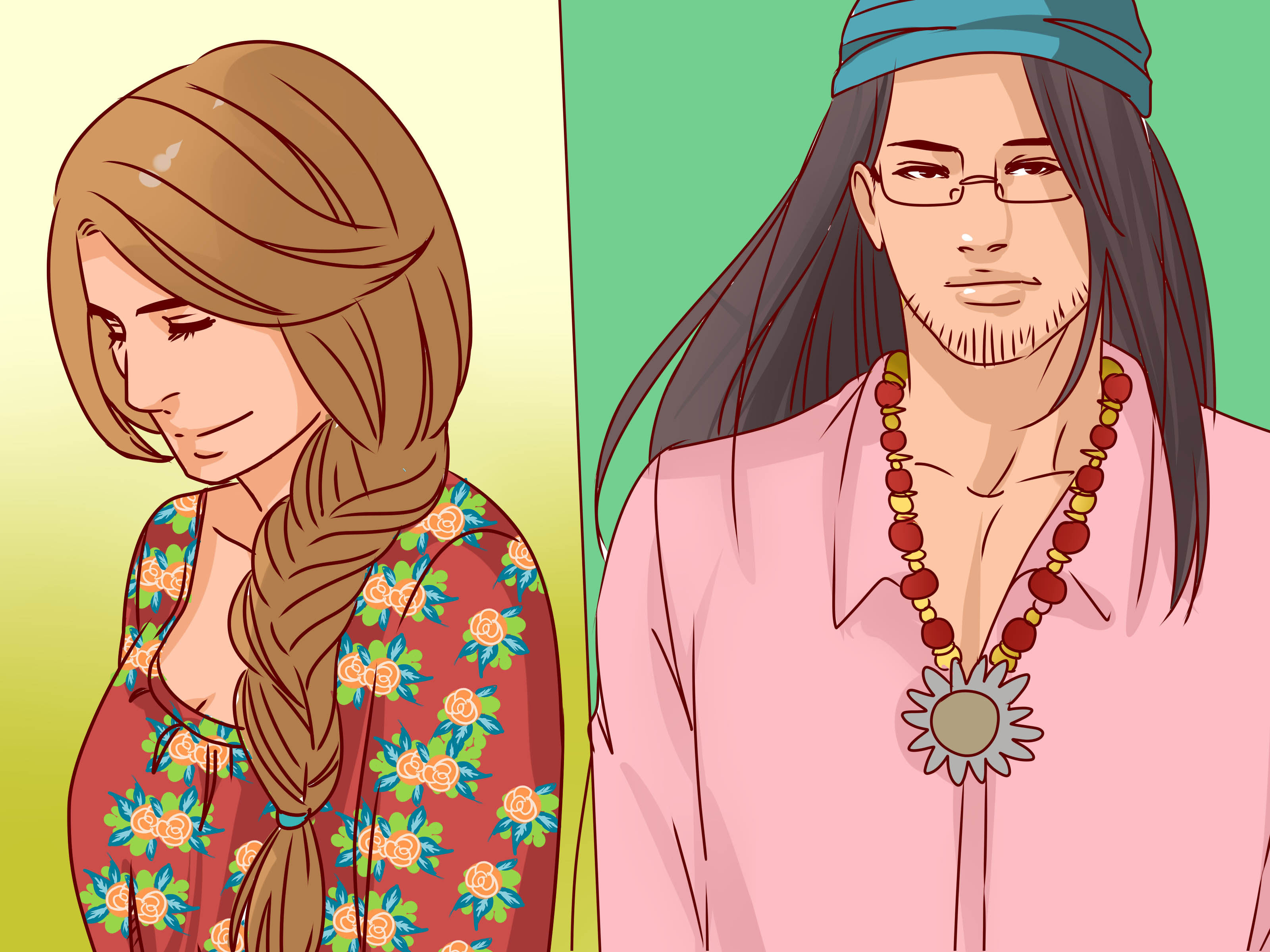 Image Titled Dress As A Bohemian Step - Bohemian Attire For Party Men - HD Wallpaper 