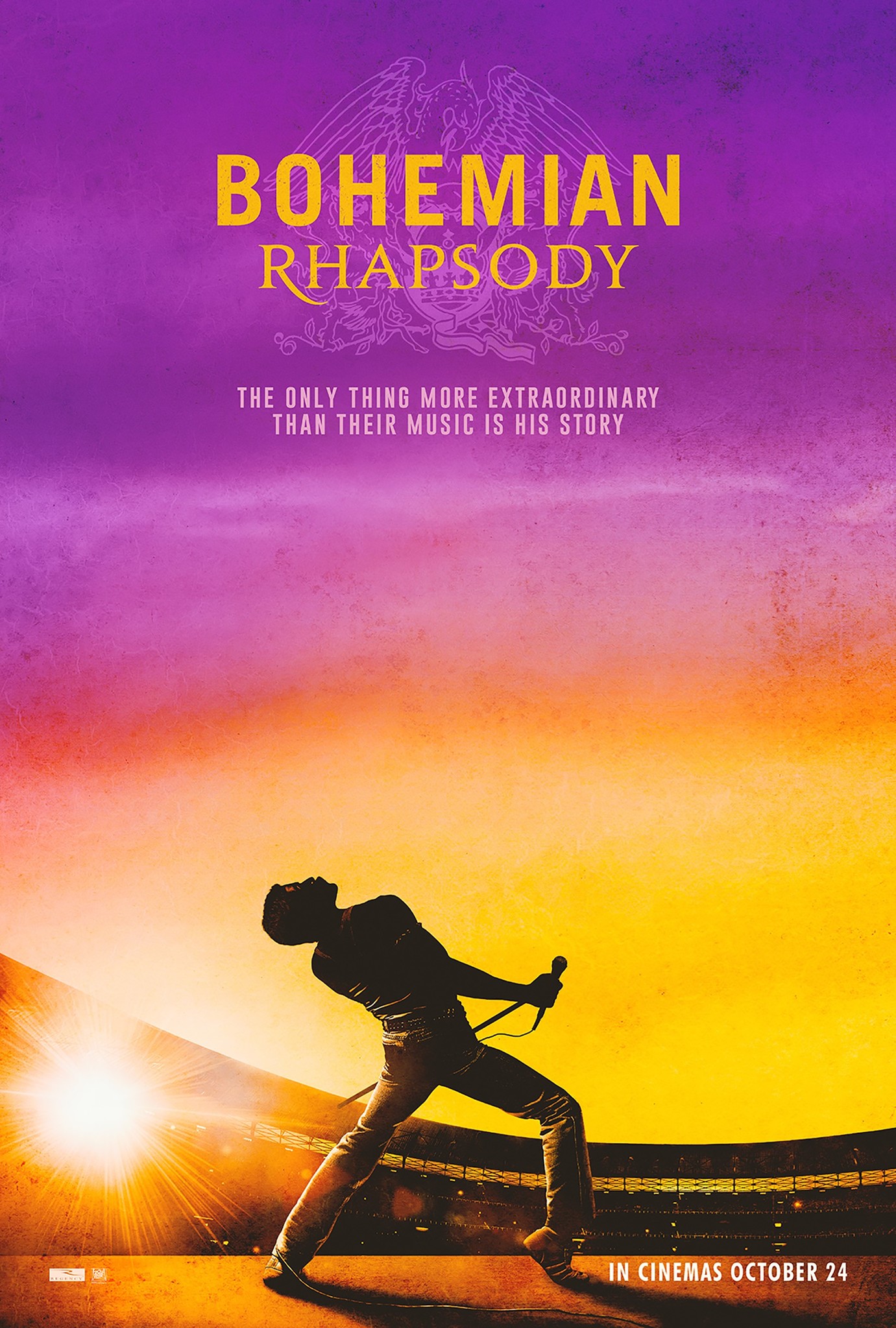 Bohemian Rhapsody Movie Cover - HD Wallpaper 