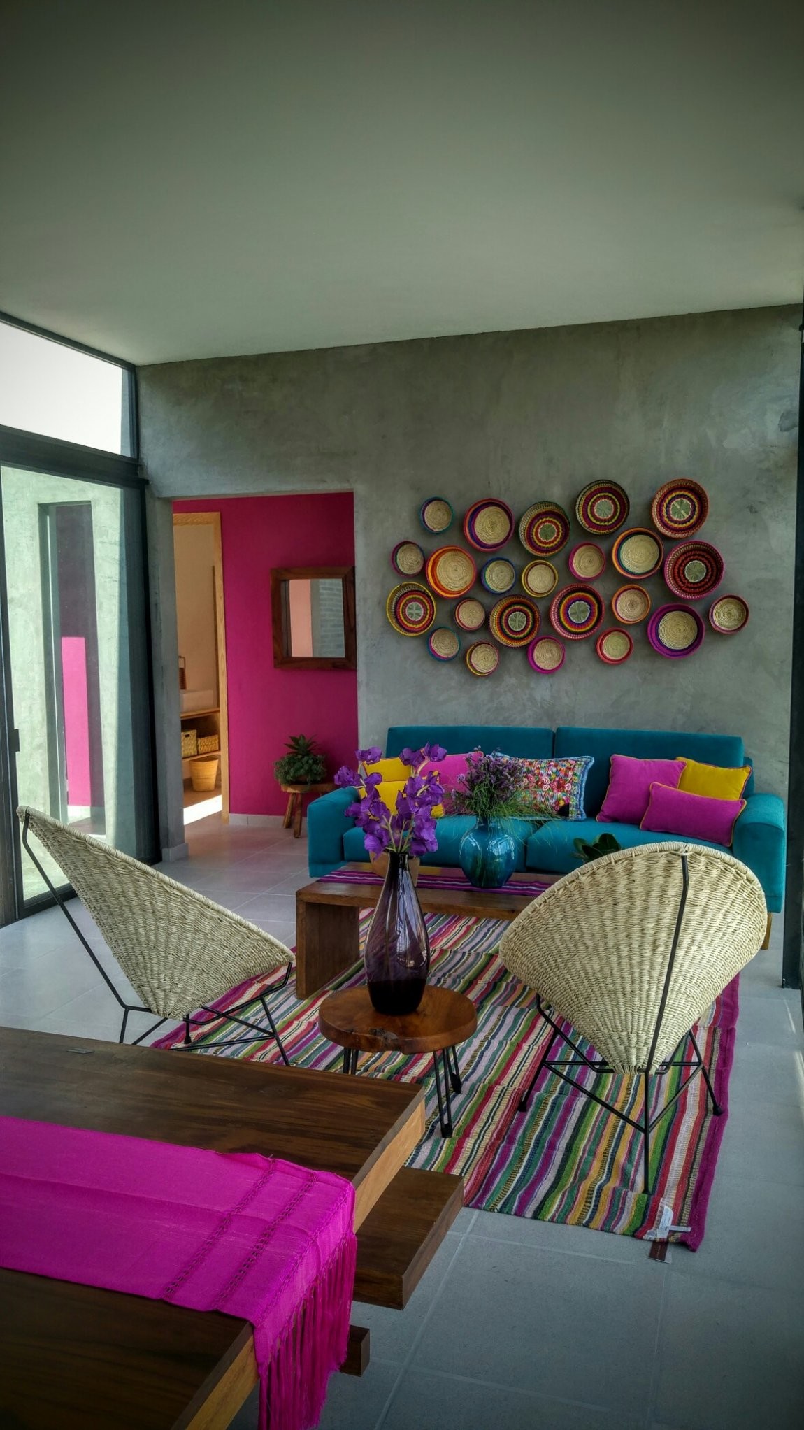 Boho Tumblr Wallpaper Chic On Budget Diy Bohemian Curtains - Decoración De Interiores Estilo Mexicano - HD Wallpaper 