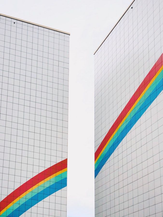 Berlin Rainbow Building - HD Wallpaper 