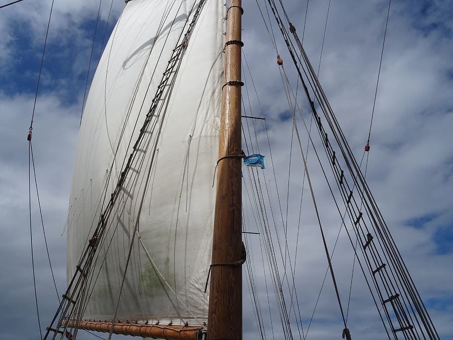Sailing Vessel, Mast, Ship, Rigging, Sailing Boat, - HD Wallpaper 