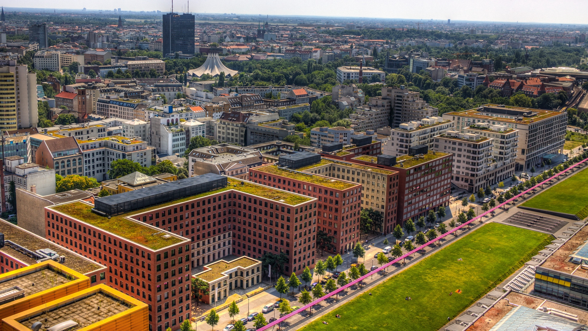 Wallpaper Germany, Berlin, Metropolis, Buildings, Hdr - 16 9 4k Berlin - HD Wallpaper 