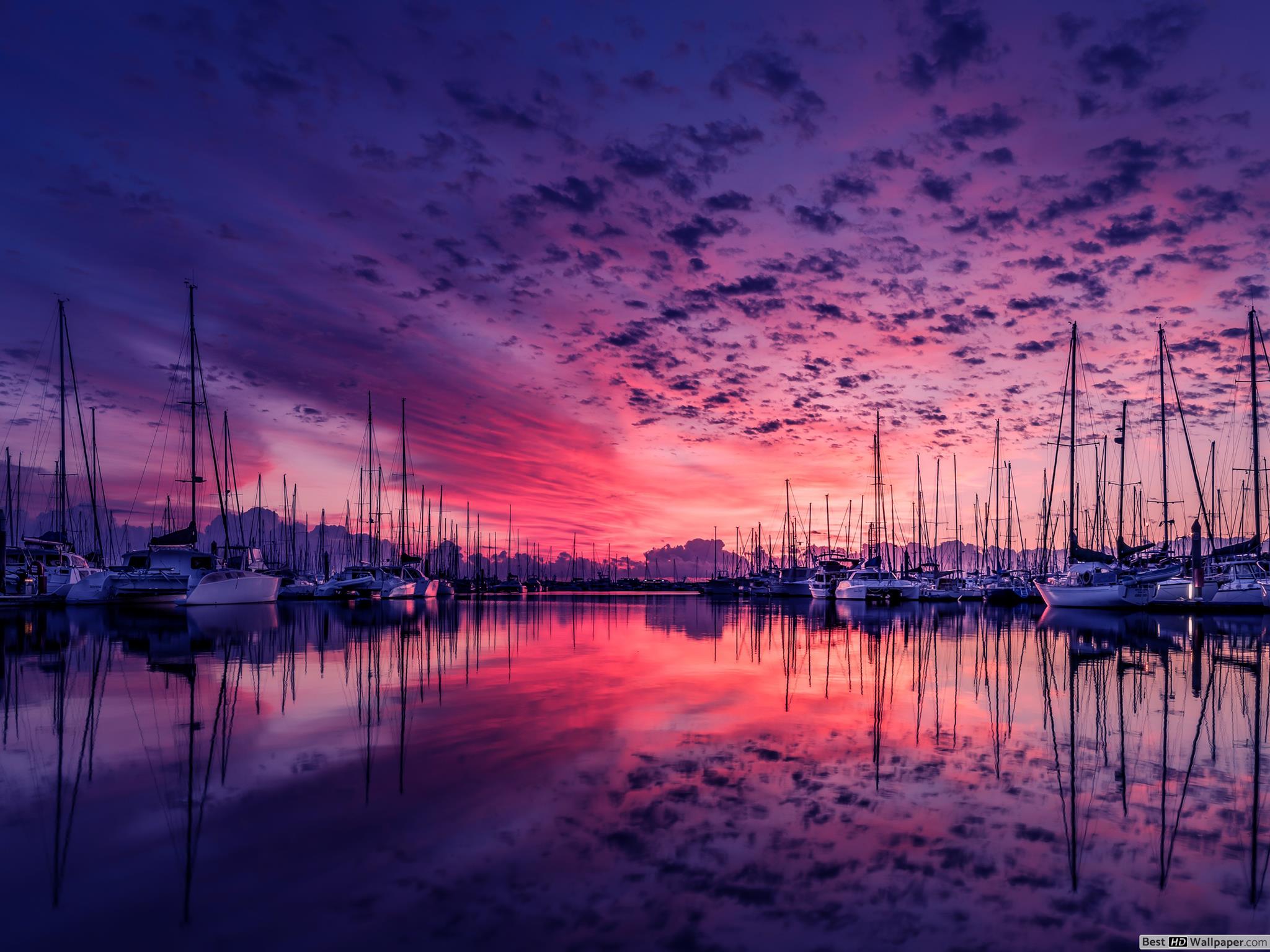 Mast Wallpaper - Wall Paper Pink Sky - HD Wallpaper 