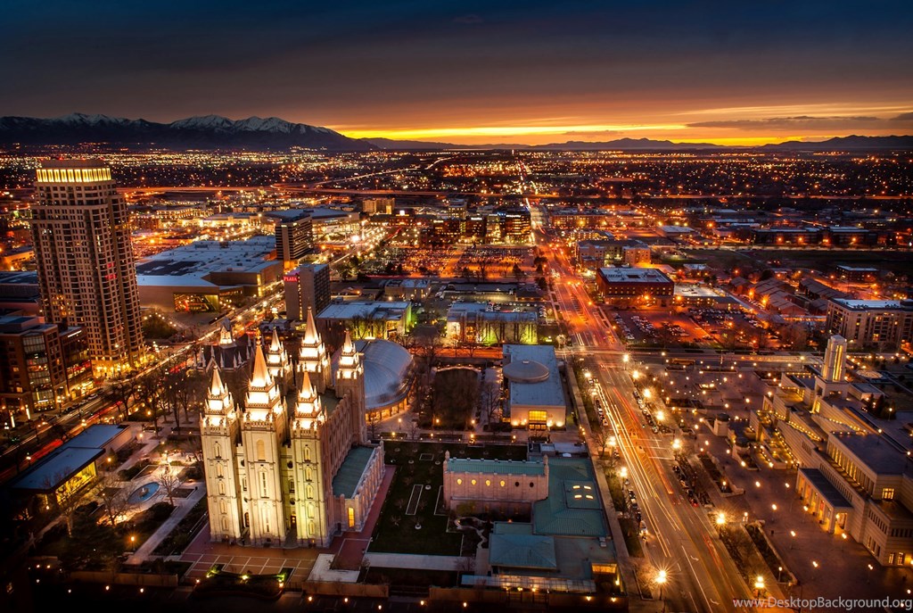 Wallpaper Salt Lake City Utah - Salt Lake City Background - HD Wallpaper 