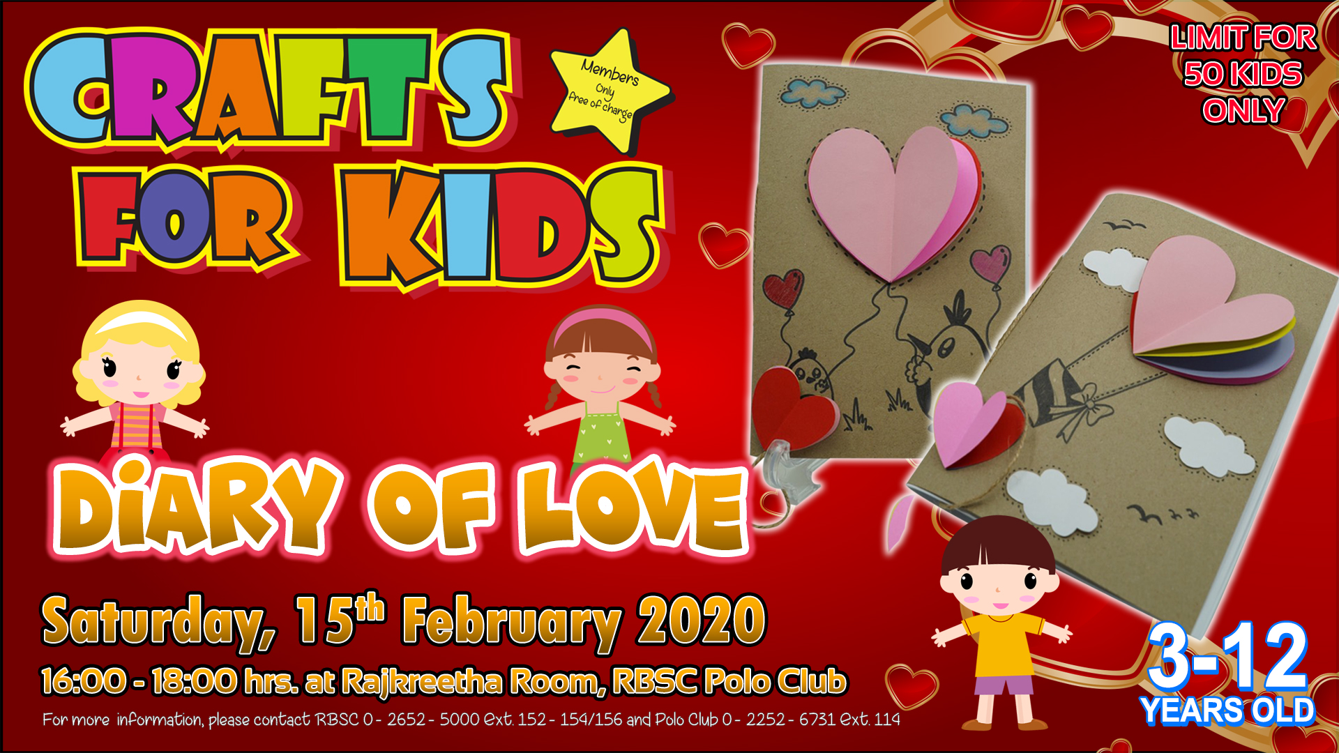 Crafts For Kids Diary Of Love Sn - Cartoon - HD Wallpaper 