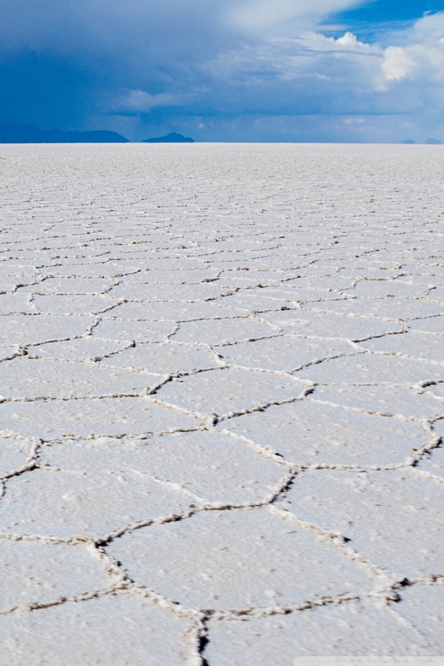 Iphone Salt Flats - HD Wallpaper 