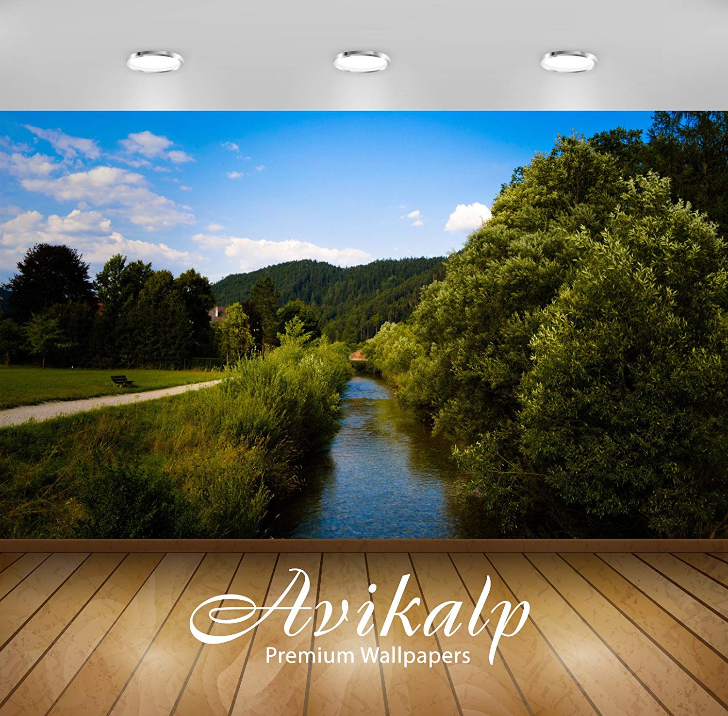 Bank Of Riverbackground Hd - HD Wallpaper 