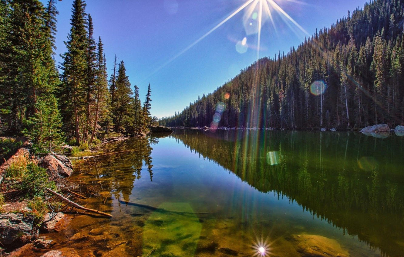 Photo Wallpaper Nature, River, Usa, Colorado, The Wallpapers - Wallpaper - HD Wallpaper 