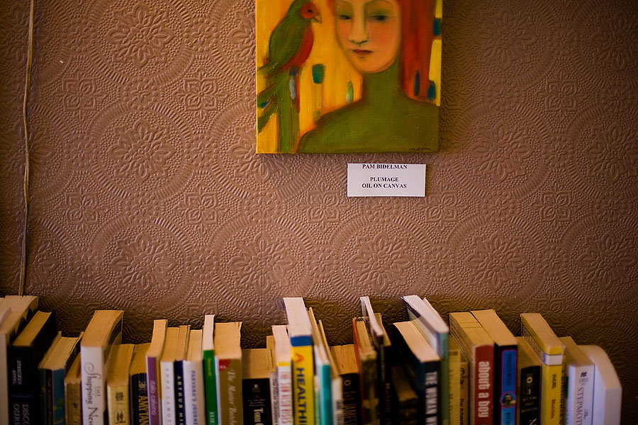 Bookcase - HD Wallpaper 