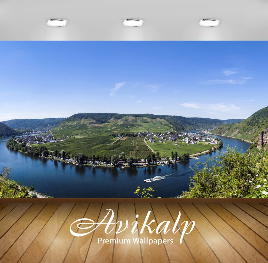 Free Mosel River Valley Germany 4k - HD Wallpaper 