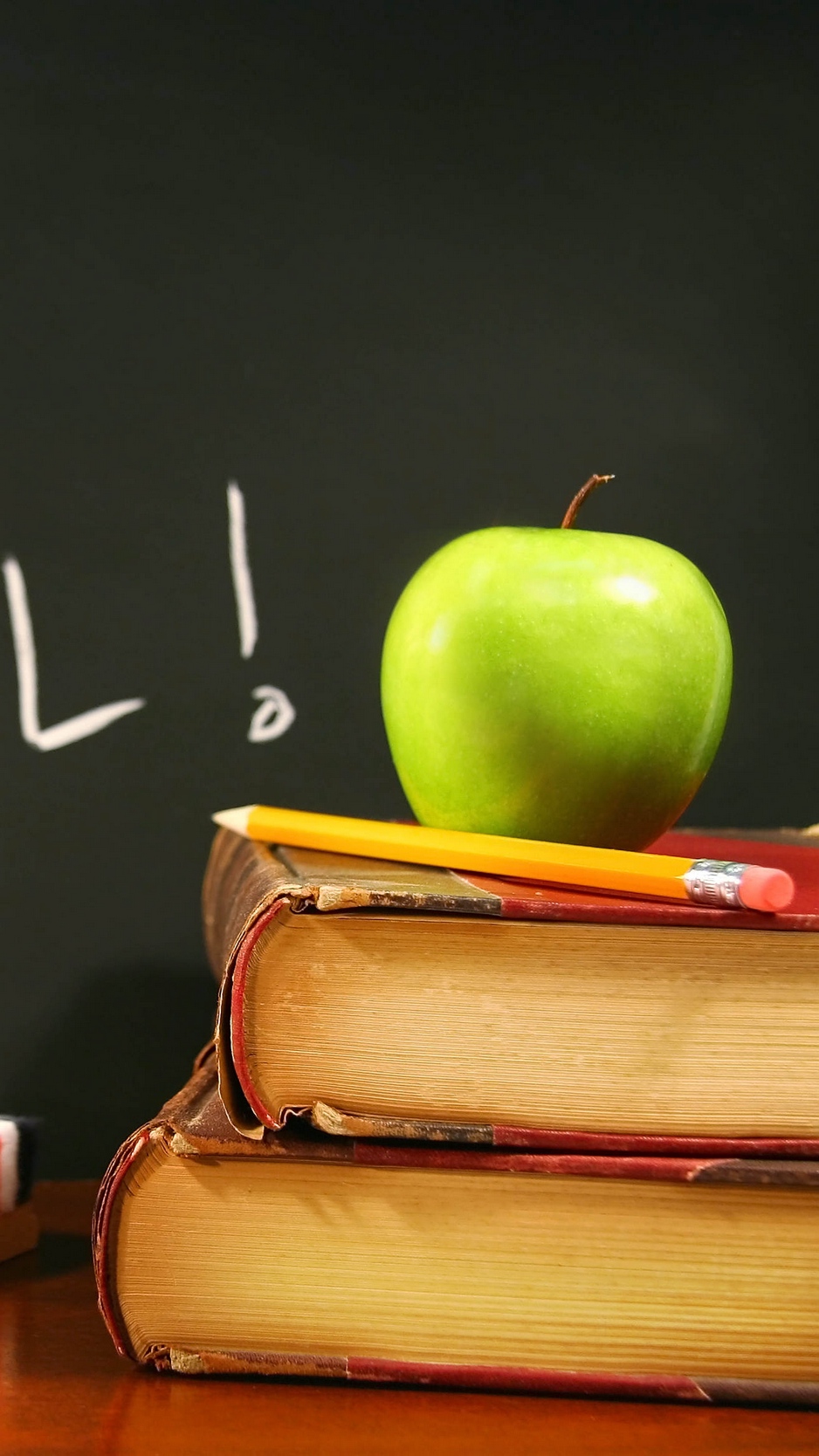 Wallpaper School, Board, Textbooks, Chalk, Compasses, Nice Background