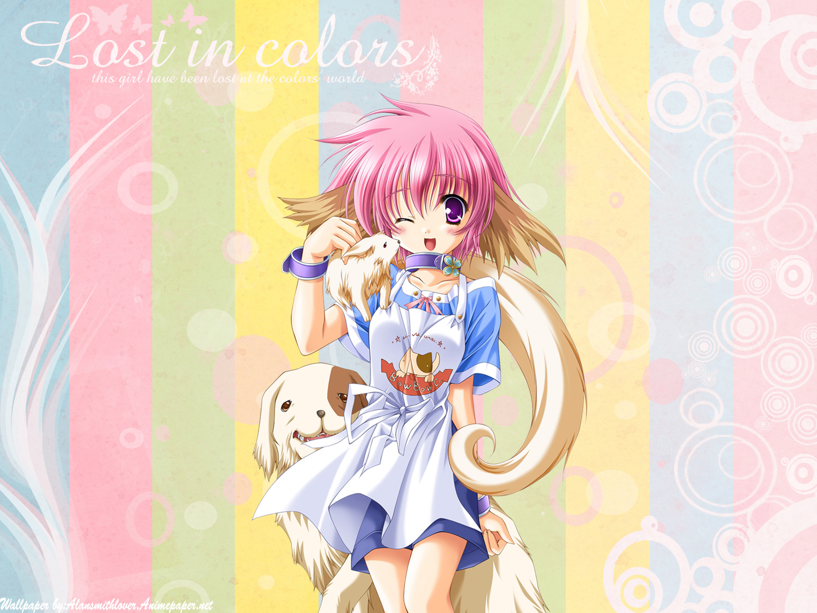 A School Life Of Heaven Wallpaper 1600x1200, - Anime Girl - HD Wallpaper 