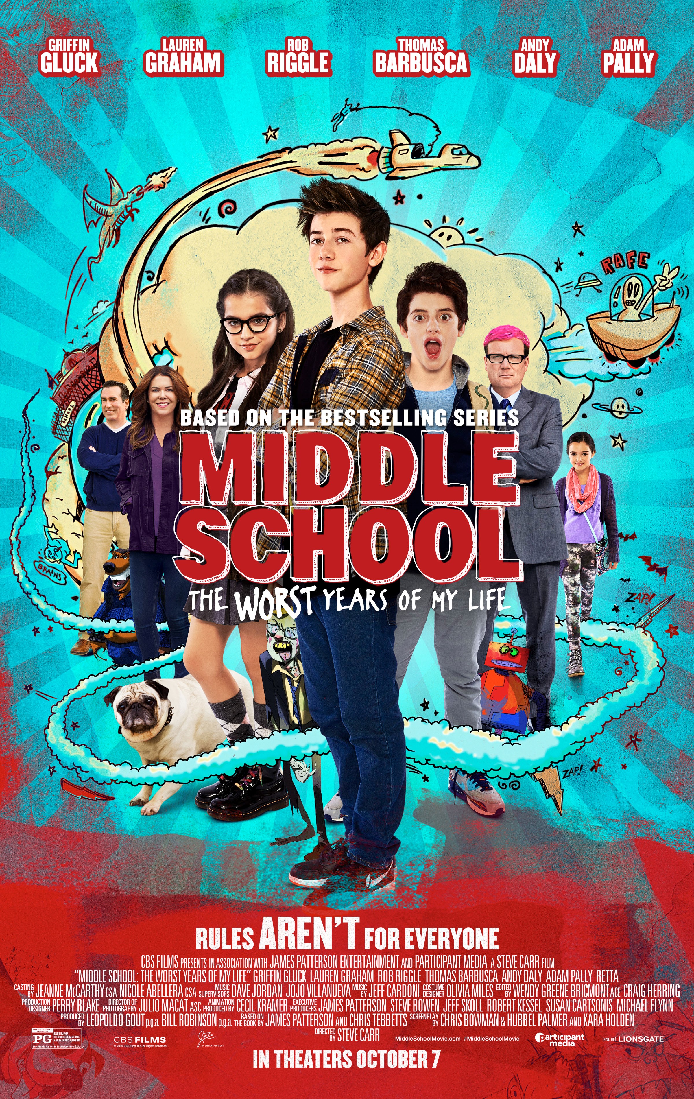 Middle School The Worst Years Of My Life - HD Wallpaper 