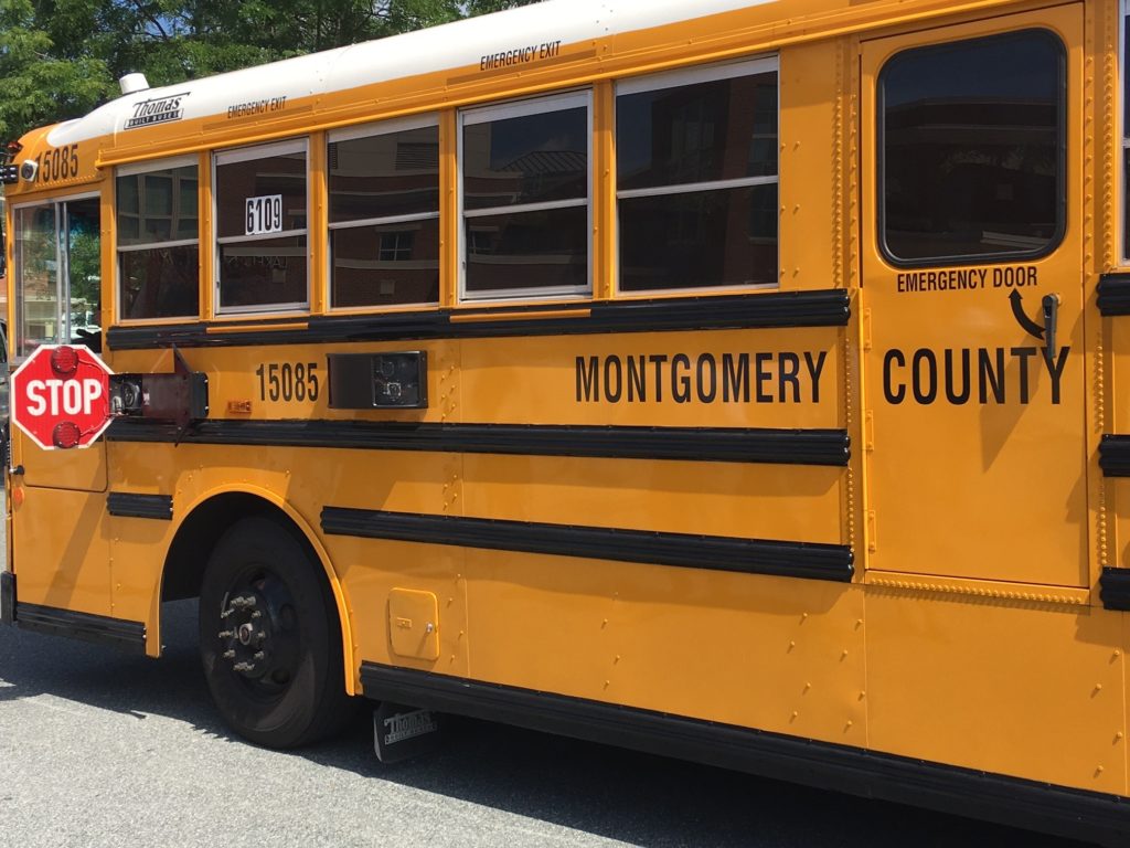 A Montgomery County School Bus - Maryland School Bus Camera - HD Wallpaper 