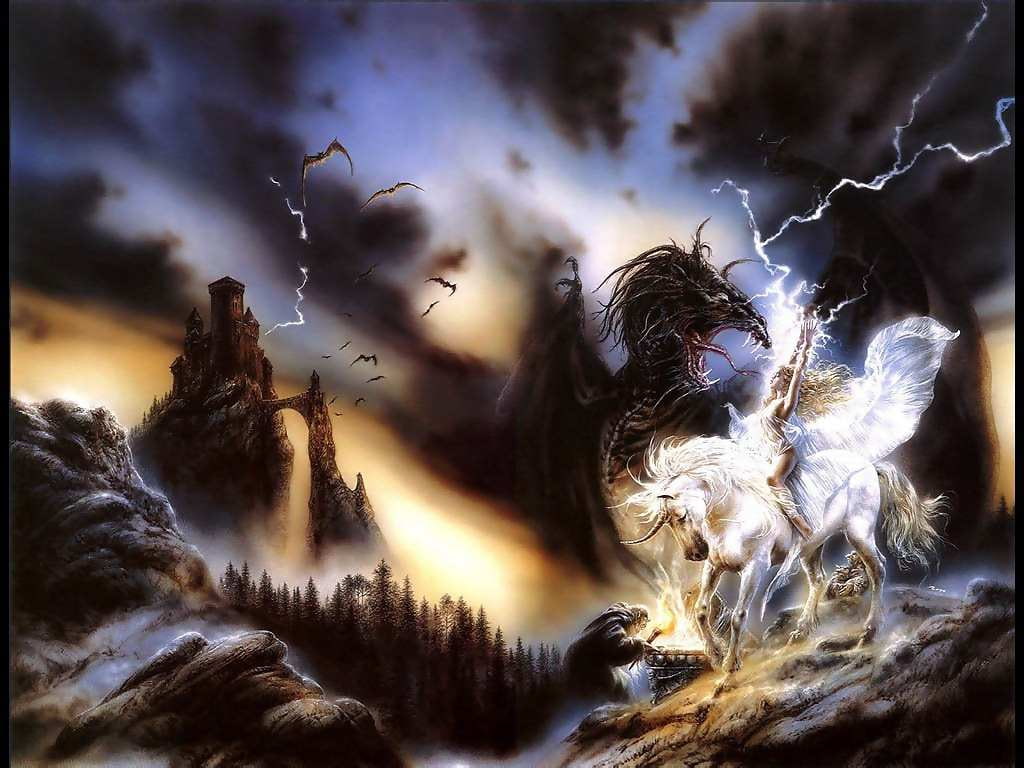 Angel And Evil War - HD Wallpaper 