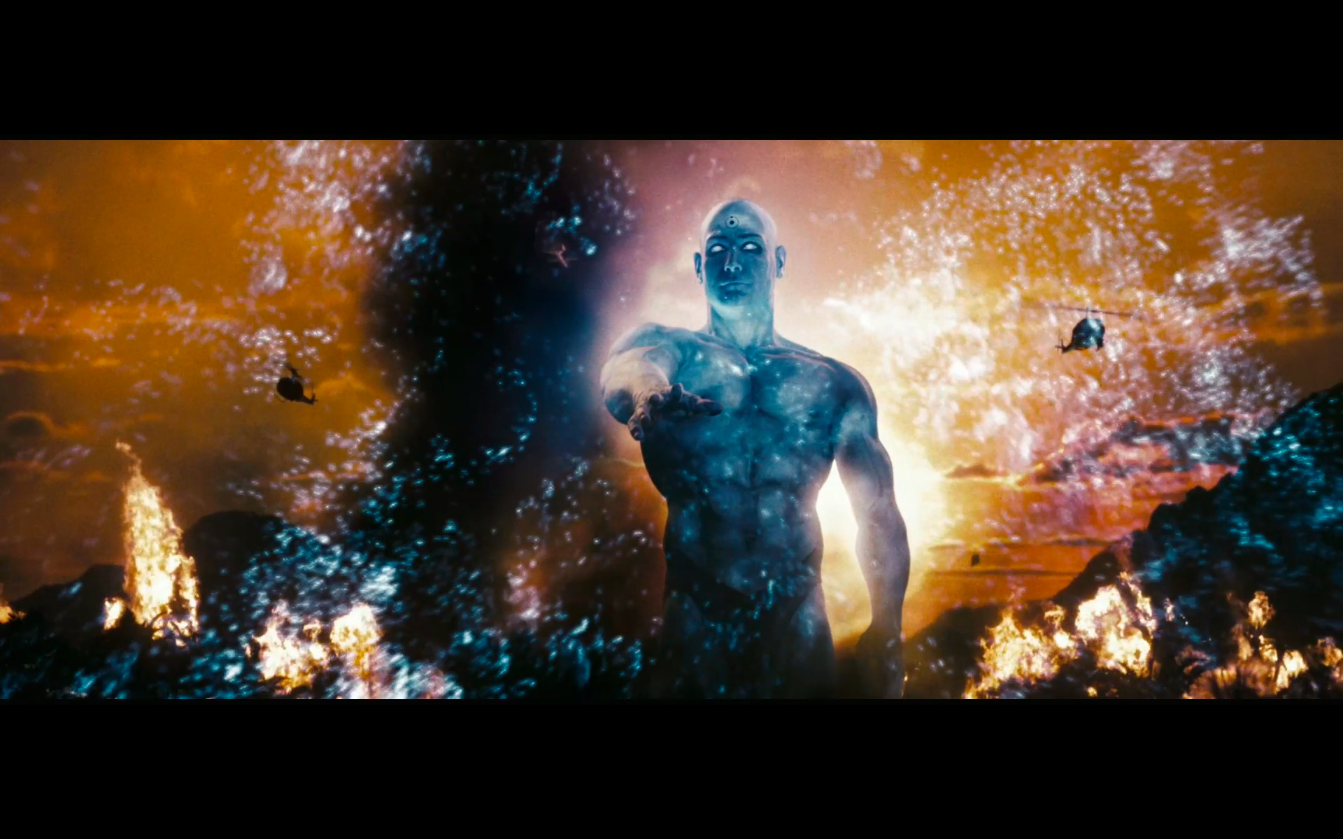 Wallpapers Umbrella Corp You Are Viewing Watchmen Dr - Dr Manhattan - HD Wallpaper 