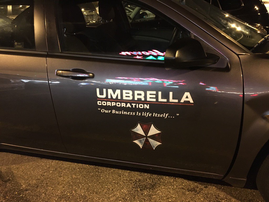 Umbrella Corporation Our Business Is Life Itself Car 1024x768