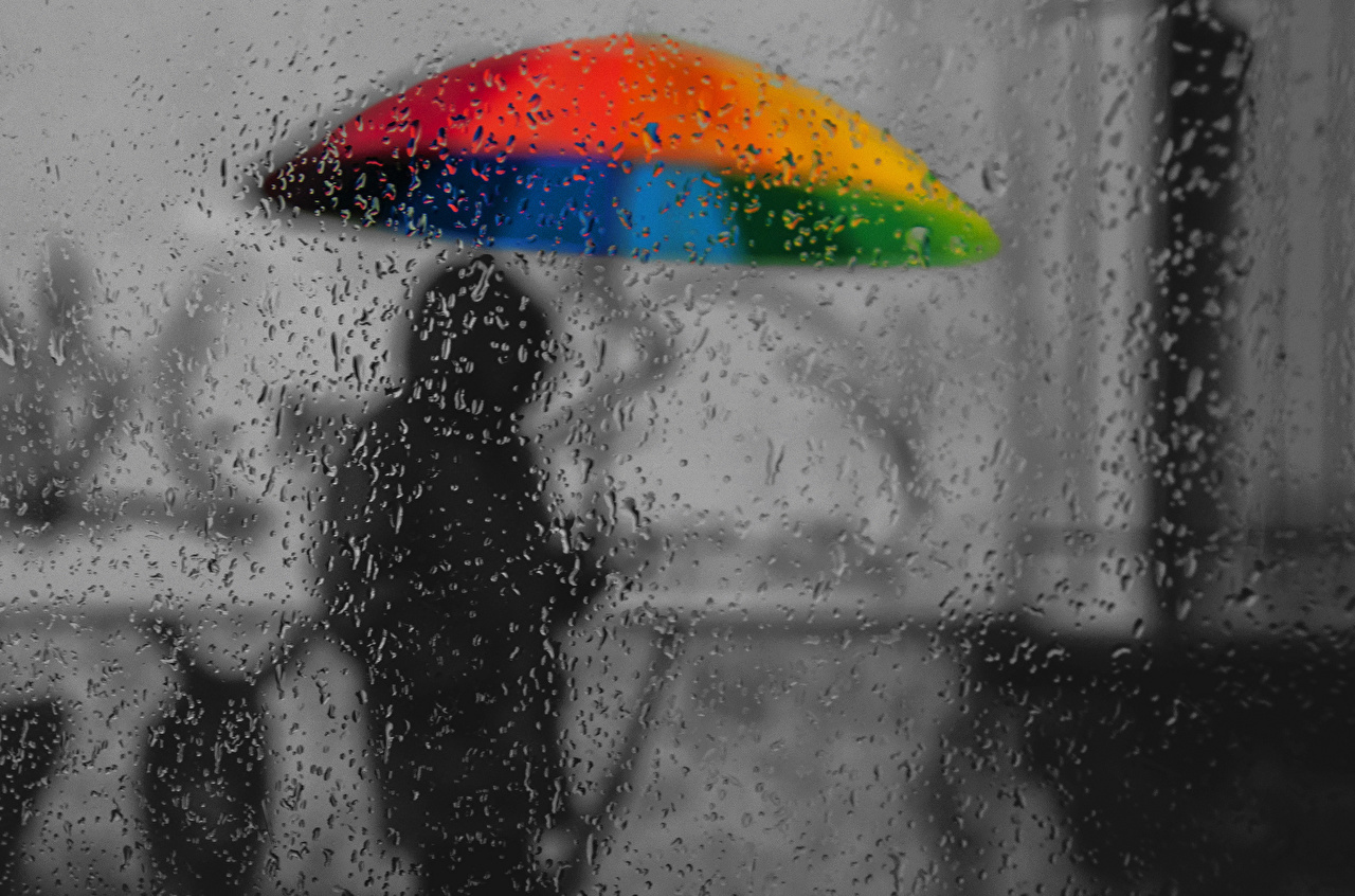 Rain Umbrella - HD Wallpaper 