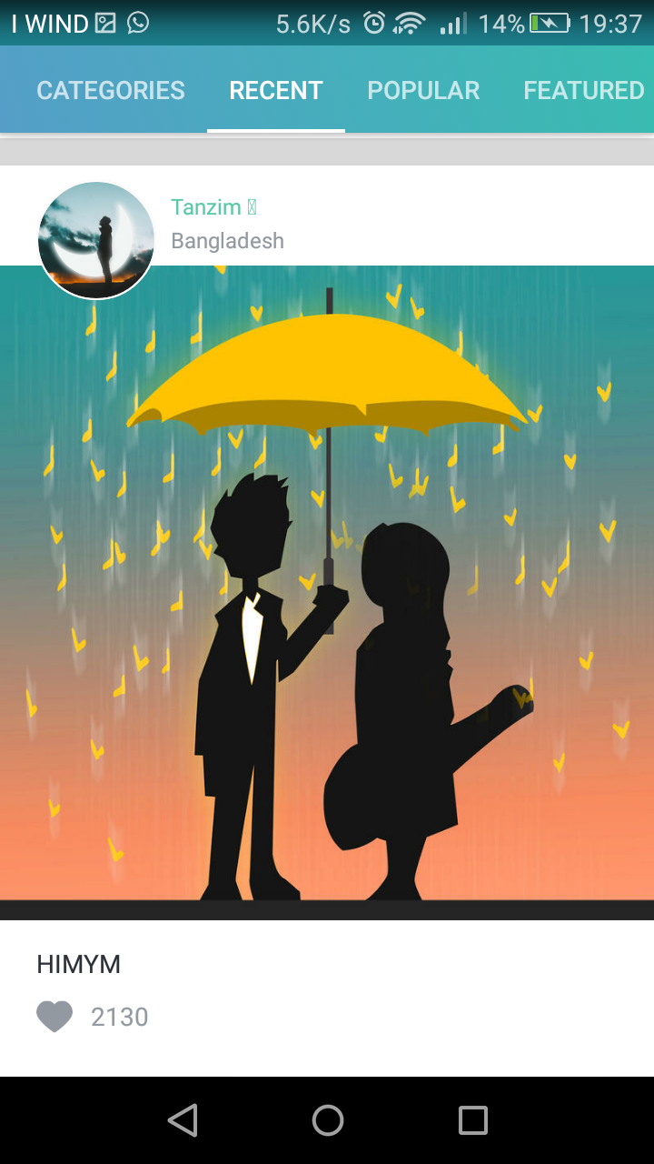 Himym, How I Met Your Mother, And Wallpaper Image - Silhouette How I Met  Your Mother Logo Png - 720x1280 Wallpaper 