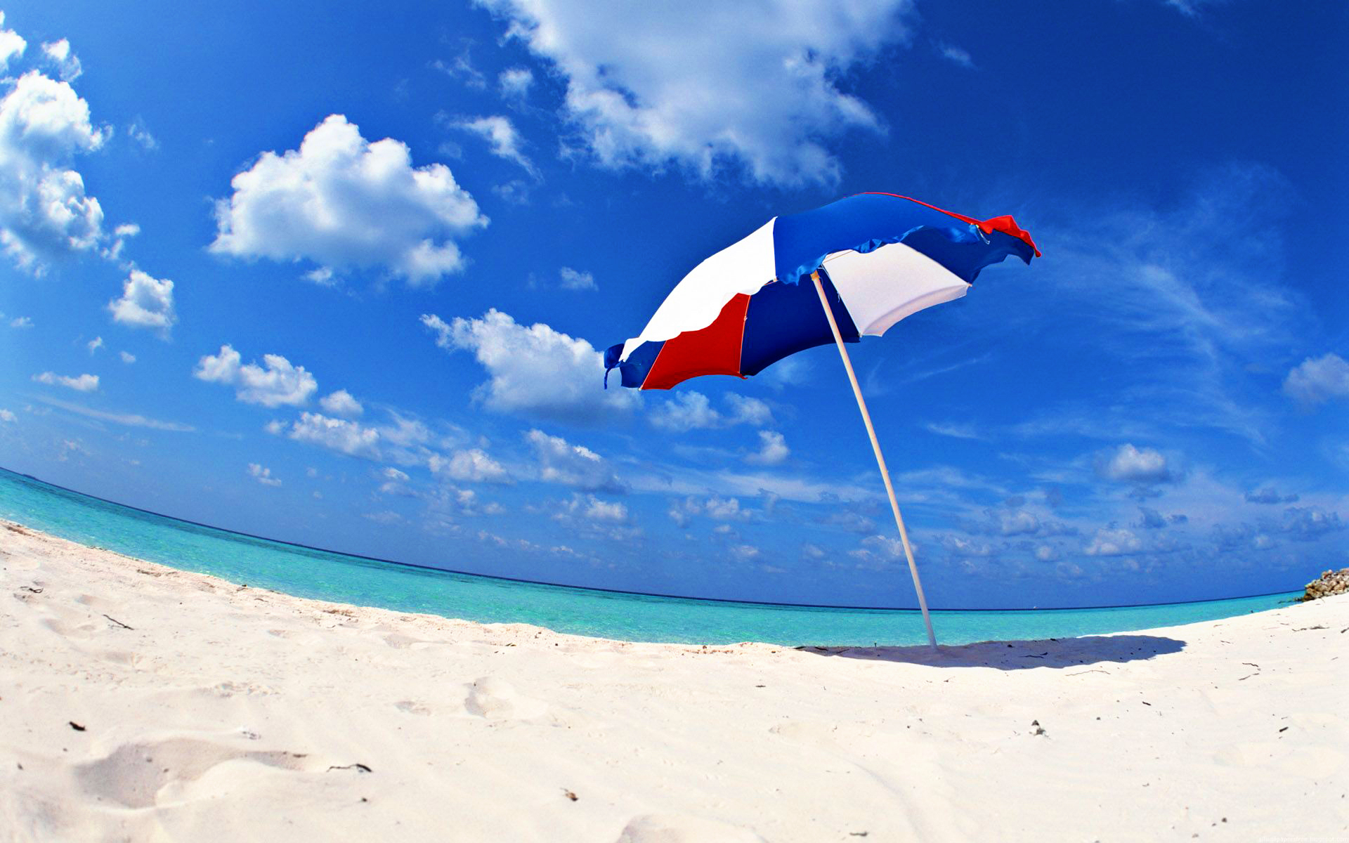 Happy 4th Of July Beach - HD Wallpaper 